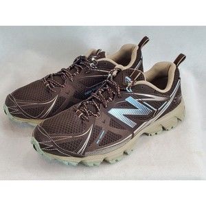New Balance Brown and Light Blue Athletic Shoes